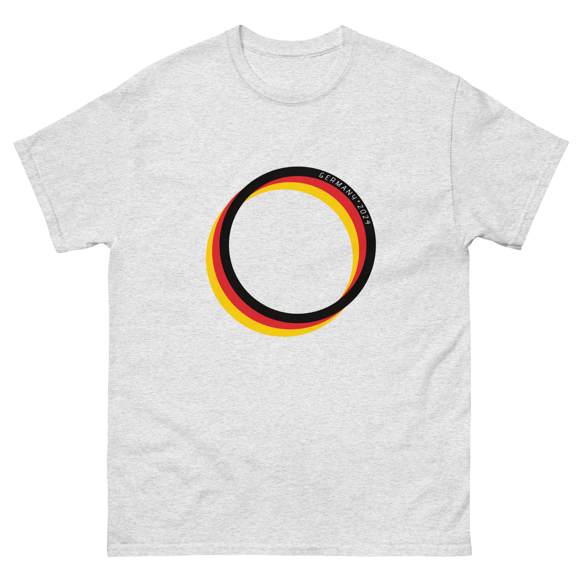 Unisex Olympics T-shirt Germany, ash