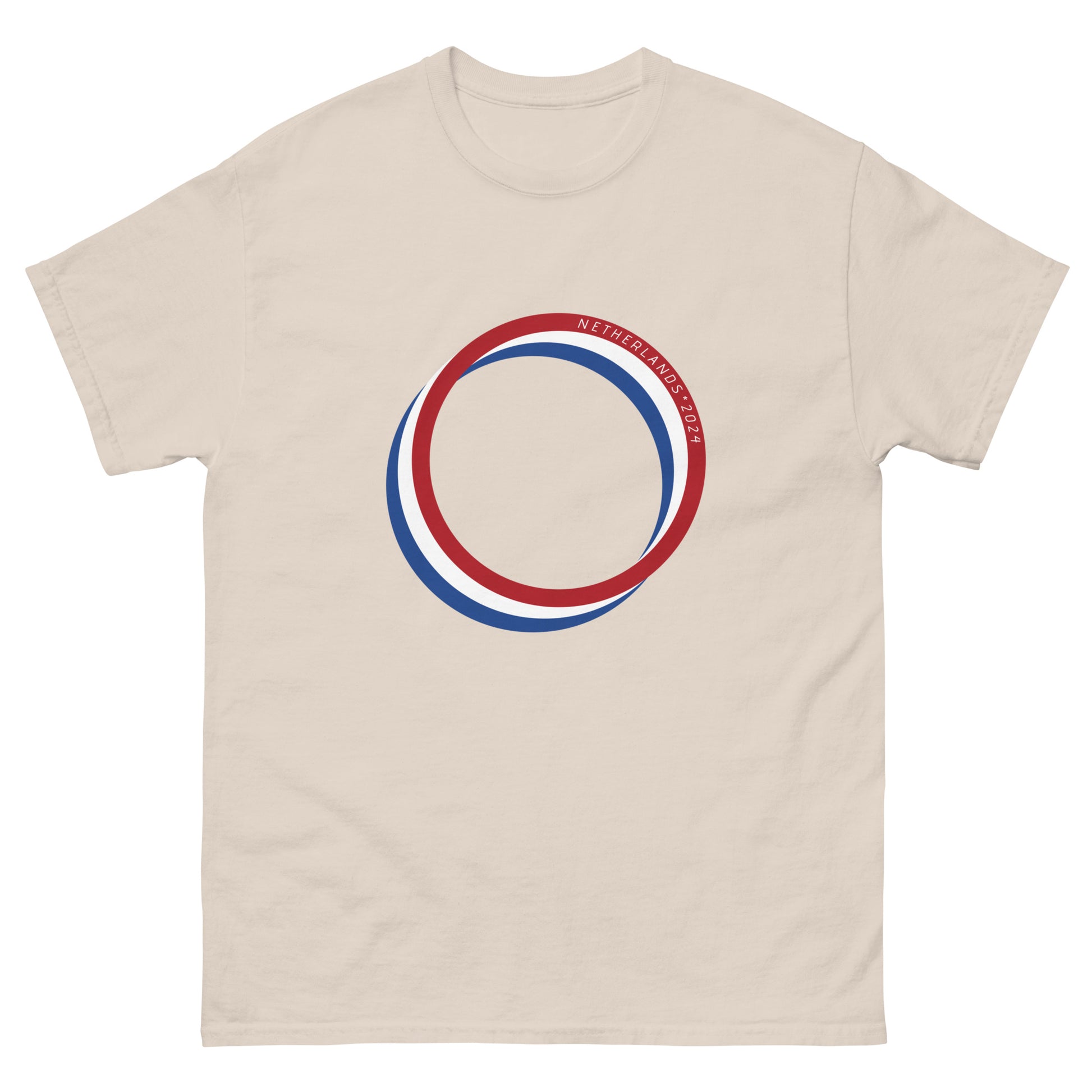 Unisex Olympics T-shirt Netherlands in beige