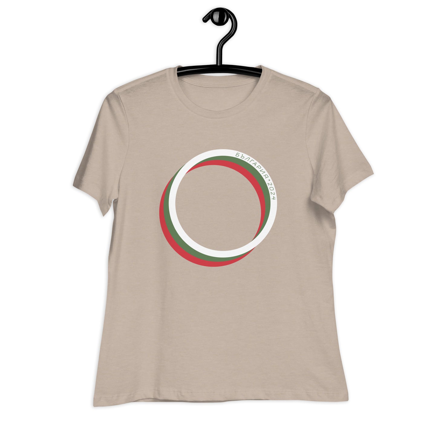 Modern t-shirt Olympics 2024 with the Bulgarian flag